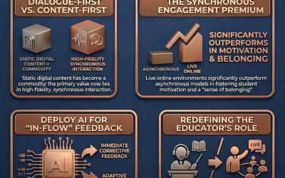 The Rise of Real-Time Education: Strategic Shifts in Synchronous Pedagogy